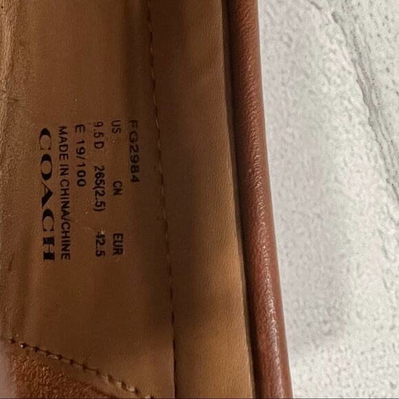 Coach Driver Slipon 9.5 - Picture 6 of 6